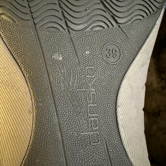Dansko Honor Athletic Shoes Black And Gray.  Cinch Tie. Size 39 - Picture 5 of 7
